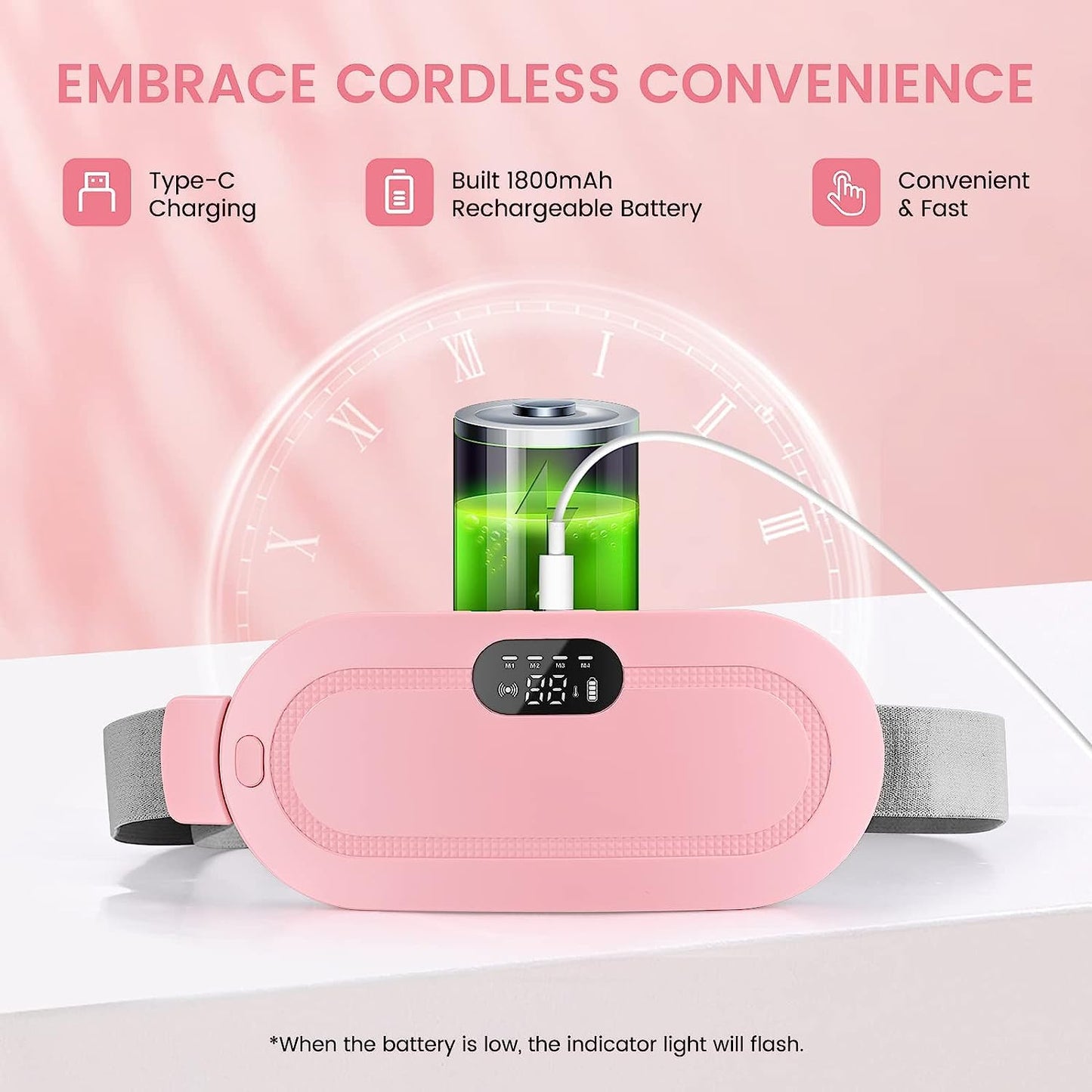 FemEase™ Menstrual Heating Pad + Massager