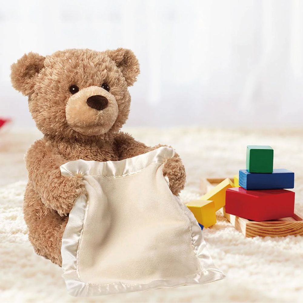 Peek A Boo Teddy Bear - Animated with Voice
