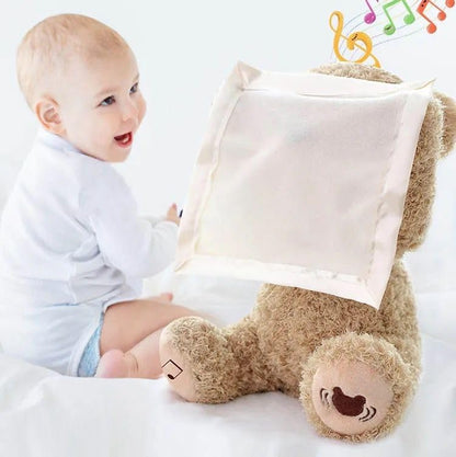 Peek A Boo Teddy Bear - Animated with Voice