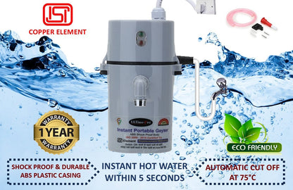 Indias Company™ Instant Portable Geyser
