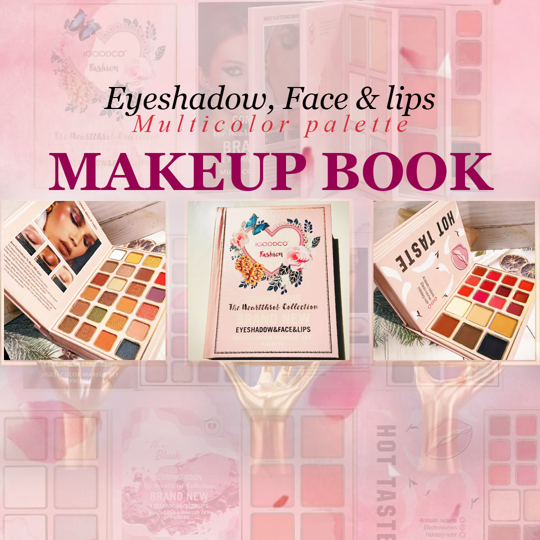 IGOODCO™ 5-in-1 MakeUp Book Palette