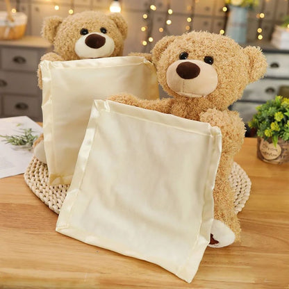Peek A Boo Teddy Bear - Animated with Voice
