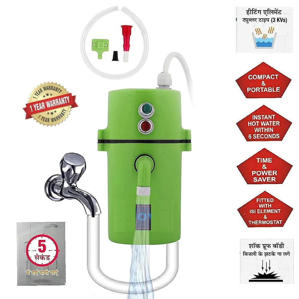 Indias Company™ Instant Portable Geyser