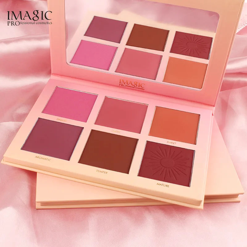 IMagic PROfessional 6 Colour Touch Blush Palette