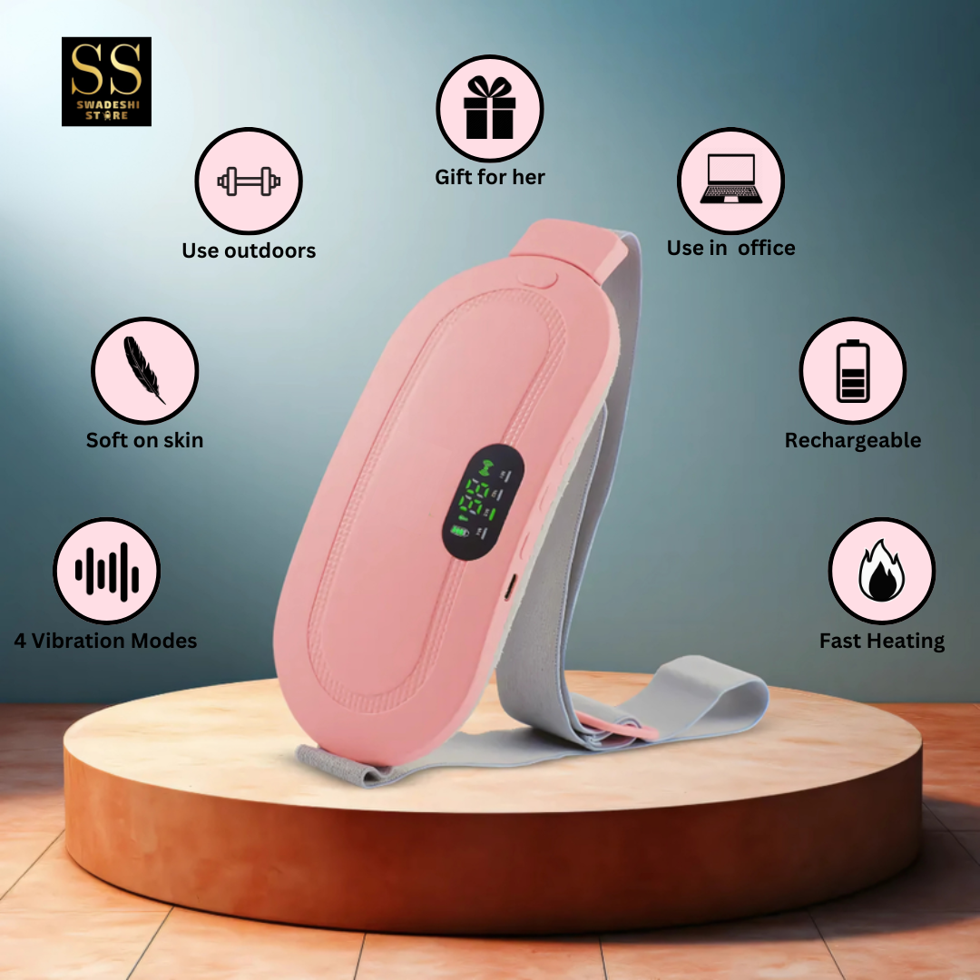 FemEase™ Menstrual Heating Pad + Massager