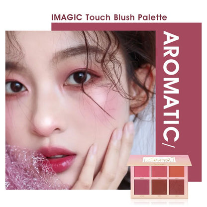 IMagic PROfessional 6 Colour Touch Blush Palette