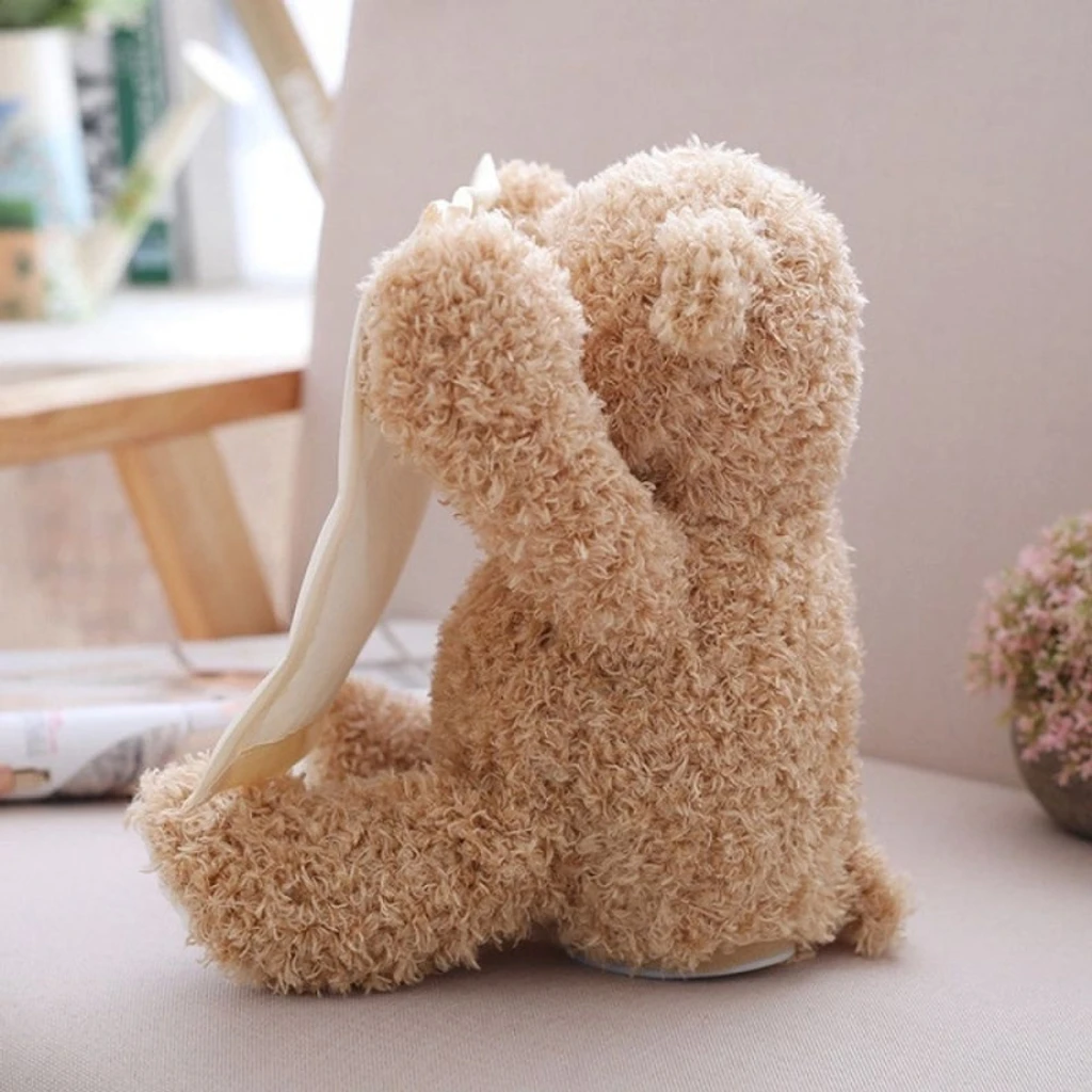 Peek A Boo Teddy Bear - Animated with Voice