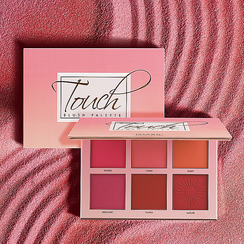 IMagic PROfessional 6 Colour Touch Blush Palette