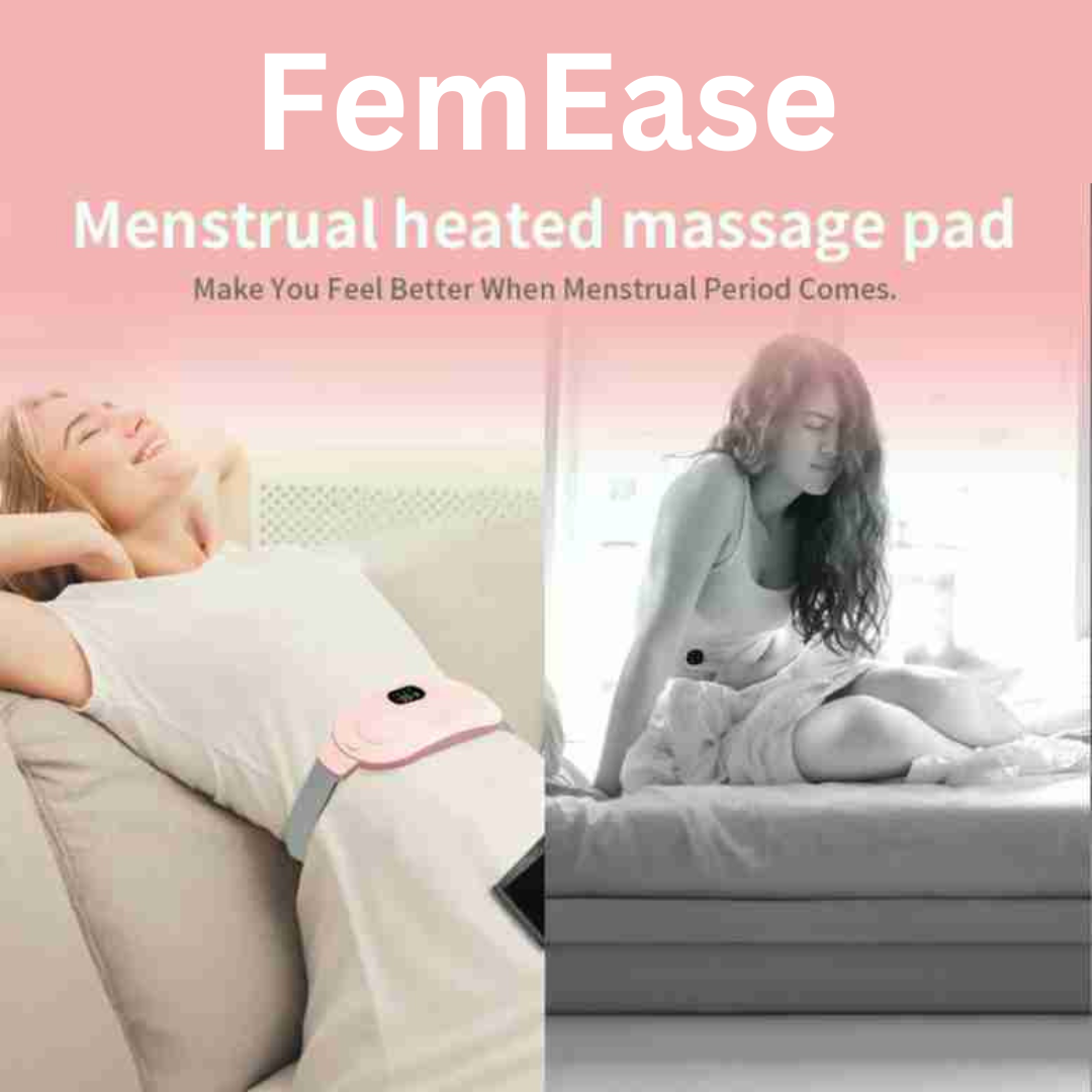 FemEase™ Menstrual Heating Pad + Massager