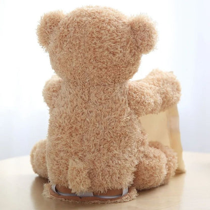Peek A Boo Teddy Bear - Animated with Voice